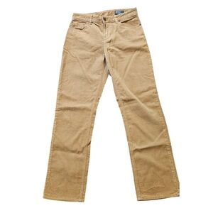 Polo Ralph Lauren‎ Corduroy Pants Kids Size 14 Beige Casual Classic